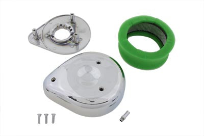 Chrome Tear Drop Air Cleaner Assembly