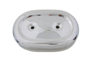 34-0559 - Oval Air Cleaner Cover Chrome by Wyatt Gatling