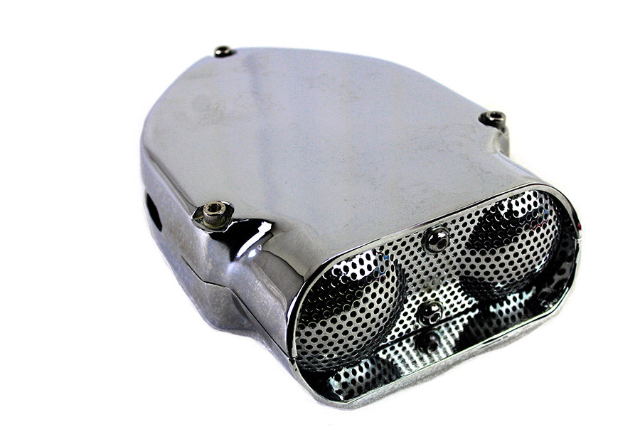 34-0599 - Chrome V-Charger Air Cleaner by Wyatt Gatling