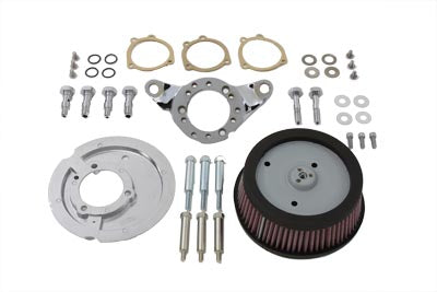 34-0623 - Velo EFI High Flow Air Cleaner Assembly by Wyatt Gatling