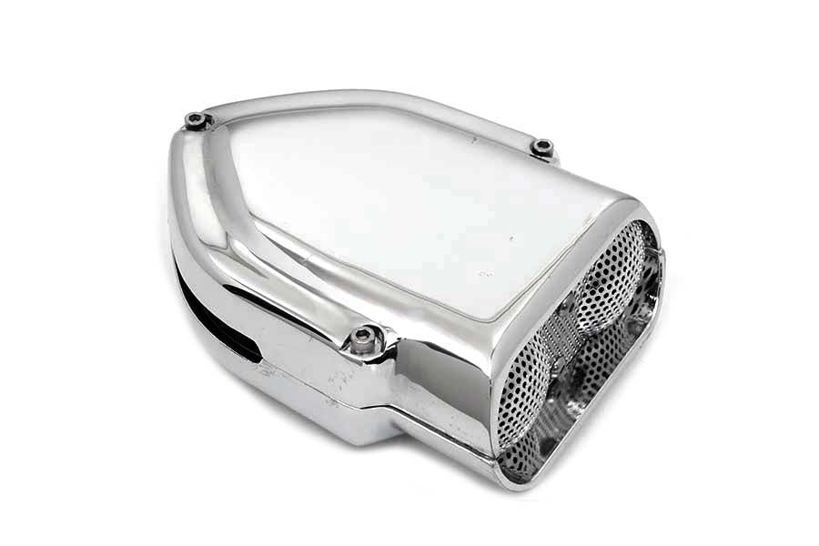34-0638 - Wyatt Gatling Chrome V-Charger Air Cleaner by Wyatt Gatling