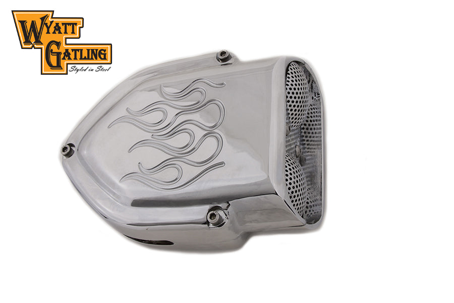 34-0640 - Wyatt Gatling Chrome Air Cleaner Kit by Wyatt Gatling