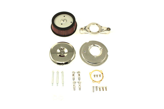 34-0809 - Velo Dish Air Cleaner Chrome by Wyatt Gatling