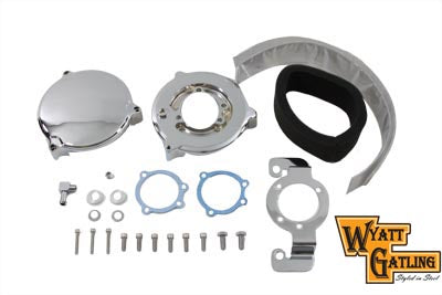 34-0835 - Wyatt Gatling New Era Air Cleaner Kit Chrome by Wyatt Gatling