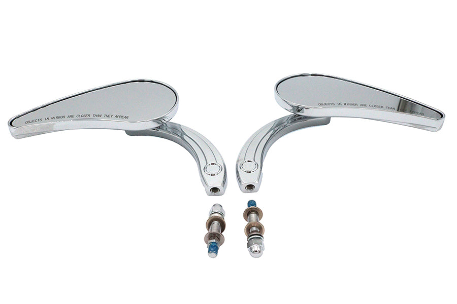 34-0887 - Deco Mirror Set Billet by Wyatt Gatling