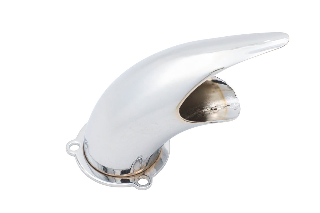 34-0985 - Wyatt Gatling Scoop Air Cleaner Chrome by Wyatt Gatling