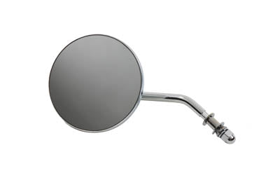 34-0998 - Round Mirror with Short Stem Chrome by Wyatt Gatling