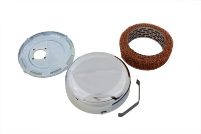 34-1049 - Chrome Smooth J-Slot Air Cleaner by Wyatt Gatling