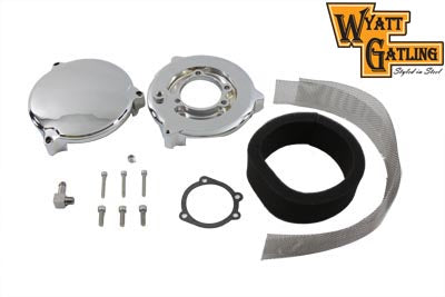 34-1095 - Wyatt Gatling Air Cleaner Smooth Chrome by Wyatt Gatling