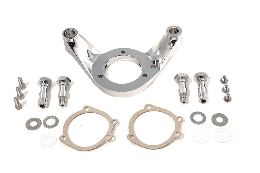 34-1179 - Air Cleaner Bracket Kit Chrome Billet by Wyatt Gatling