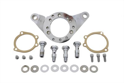 34-1185 - Air Cleaner Bracket Kit Chrome Billet by Wyatt Gatling