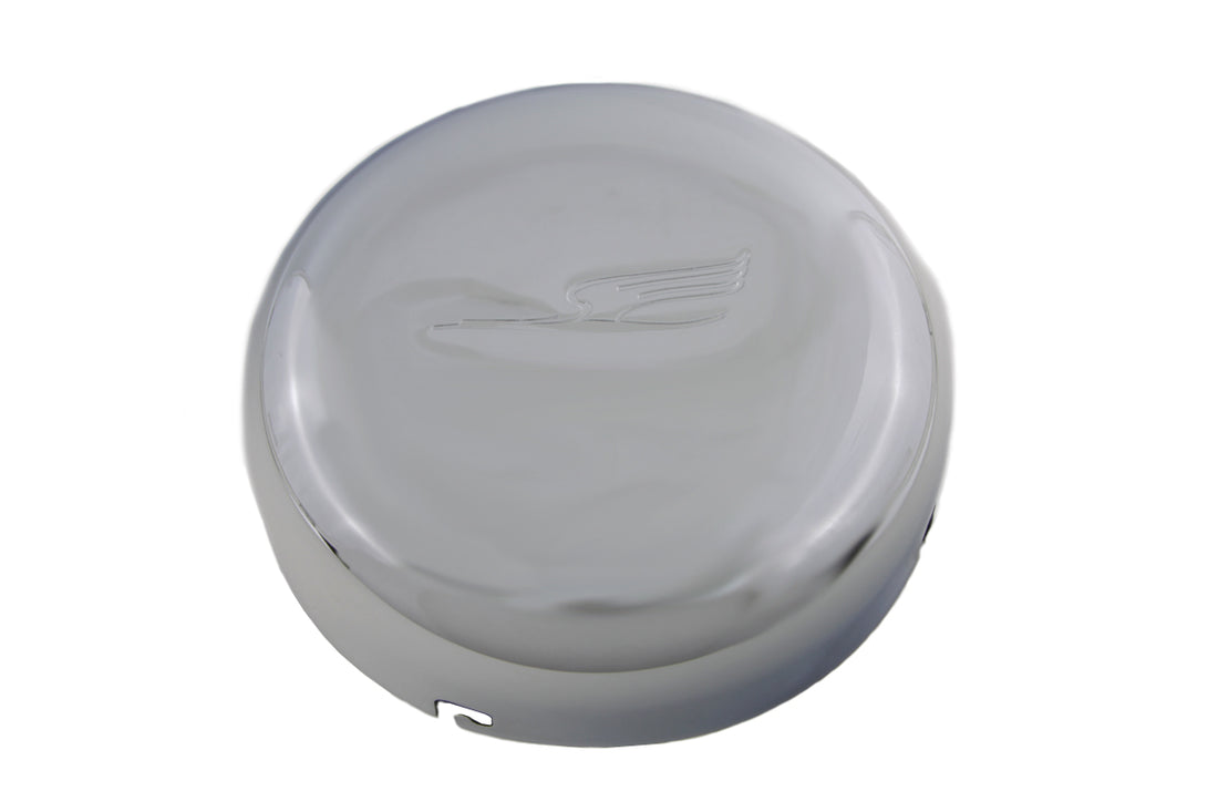 34-1247 - 7  Bird Style Air Cleaner Cover Chrome by Wyatt Gatling