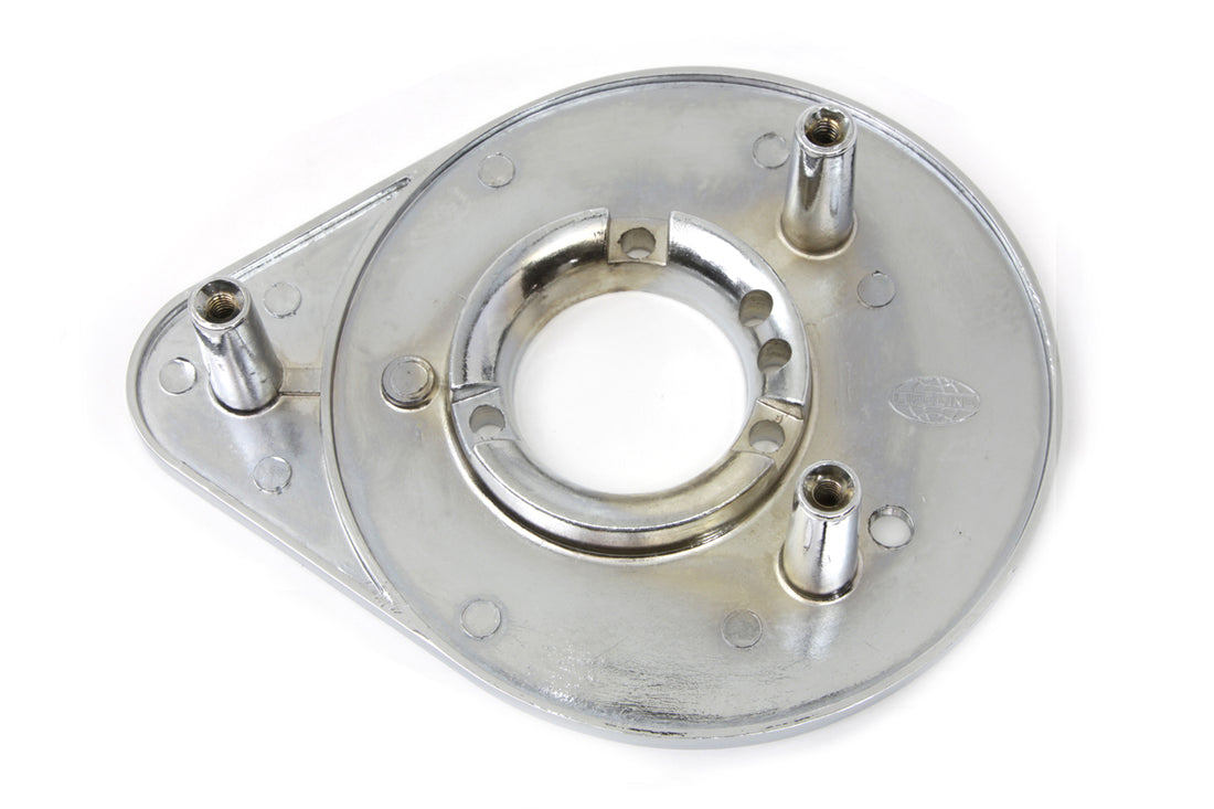 34-1320 - Chrome Alloy Air Cleaner Backing Plate by Wyatt Gatling