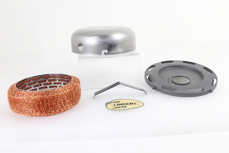 34-1323 - 7 inch Raw Linkert Air Cleaner by Wyatt Gatling