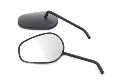34-1377 - Sidewinder Mirror Set with Round Stems Black by Wyatt Gatling