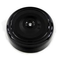 34-1380 - Black Round Bobbed Style 7  Air Cleaner Cover by Wyatt Gatling