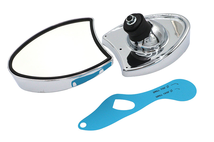 34-1420 - Chrome Touring Style Mirror Set by Wyatt Gatling