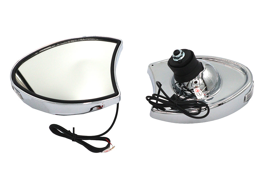 34-1453 - Fairing Mirror Set Chrome by Wyatt Gatling