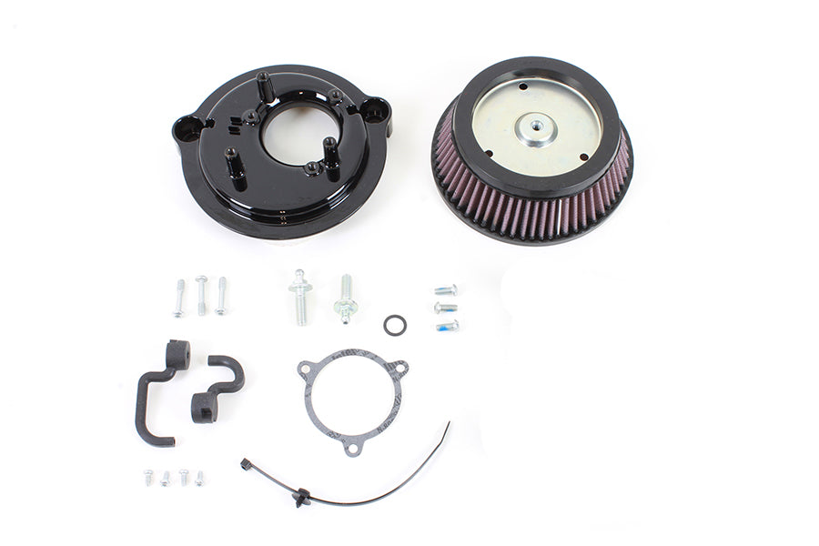 34-1466 - Performance Round High Flow Air Cleaner Kit by Wyatt Gatling