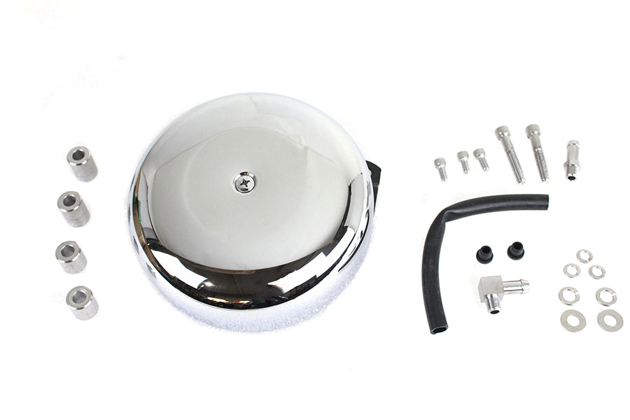 34-1467 - Round Air Cleaner Smooth by V-Twin