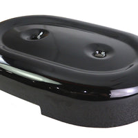 Oval Air Cleaner Cover Black