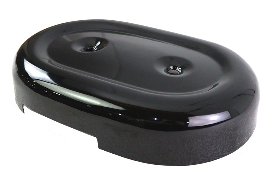 Oval Air Cleaner Cover Black