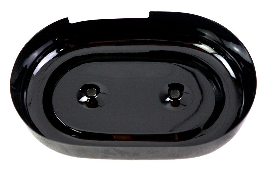 Oval Air Cleaner Cover Black