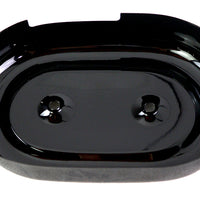 Oval Air Cleaner Cover Black