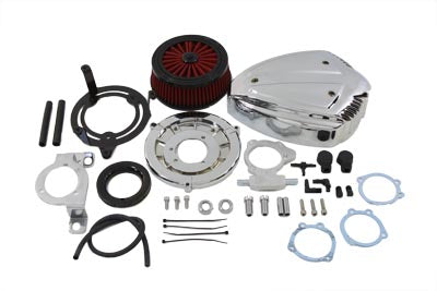 34-1529 - Siren Air Cleaner Assembly Chrome by Wyatt Gatling