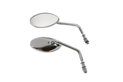 34-1579 - Teardrop Mirror Set Chrome by Wyatt Gatling
