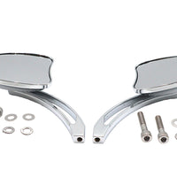 34-1599 - Mini Tapered Mirror Set with Long Slotted Stem by Wyatt Gatling