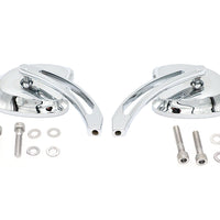 34-1599 - Mini Tapered Mirror Set with Long Slotted Stem by Wyatt Gatling