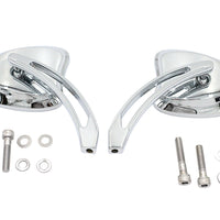 34-1599 - Mini Tapered Mirror Set with Long Slotted Stem by Wyatt Gatling