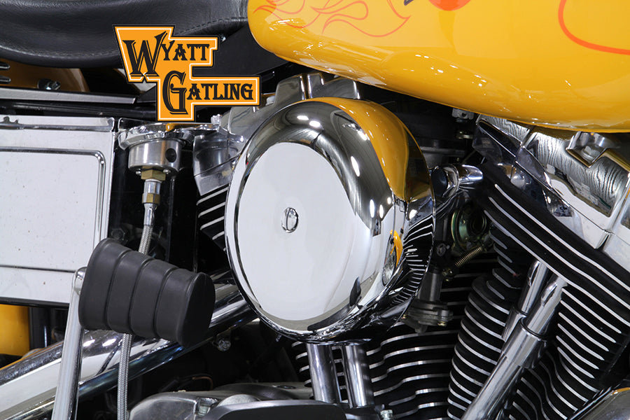 34-1626 - Chrome Wyatt Gatling Air Cleaner Assembly by V-Twin