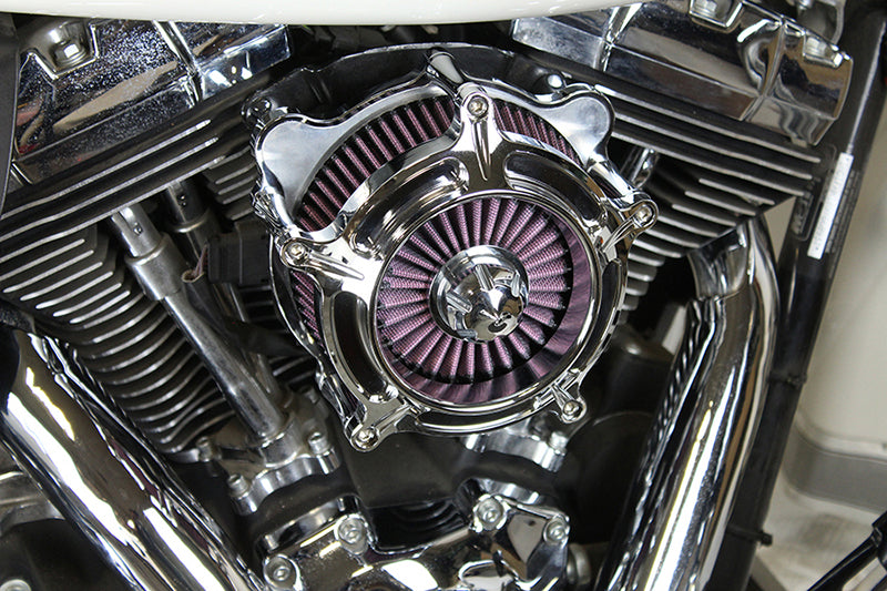 34-1672 - Exposed Filter Air Cleaner Kit Chrome by Wyatt Gatling