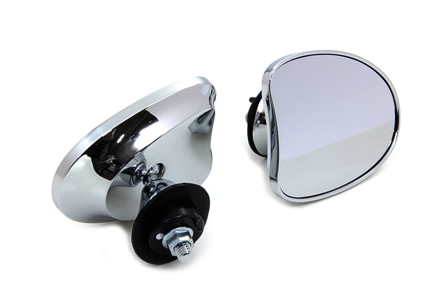 34-1736 - Mini Fairing Mirror Set Chrome by Wyatt Gatling