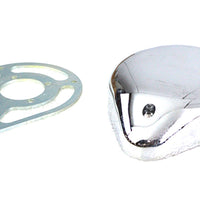 5 inch Teardrop Linkert Cover Kit Chrome