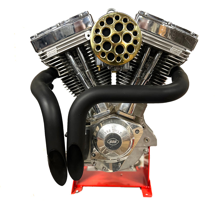 34-1784 - Wyatt Gatling Brass Drilled CV Air Cleaner by Wyatt Gatling