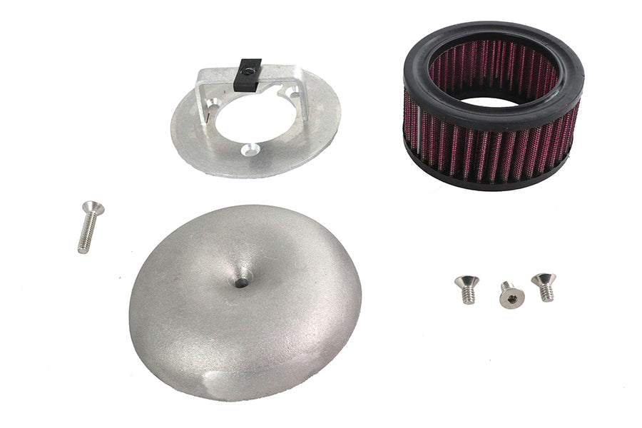 34-1826 - Round Cast Air Cleaner Cover by V-Twin