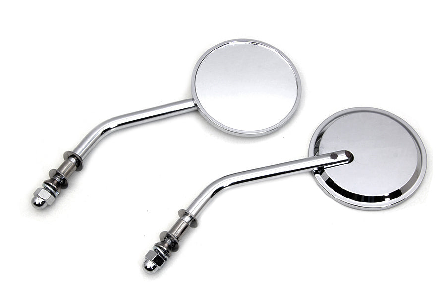 34-1830 - Mini Round Mirror Set Chrome by Wyatt Gatling