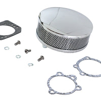 Wyatt Gatling Round Air Cleaner Chrome