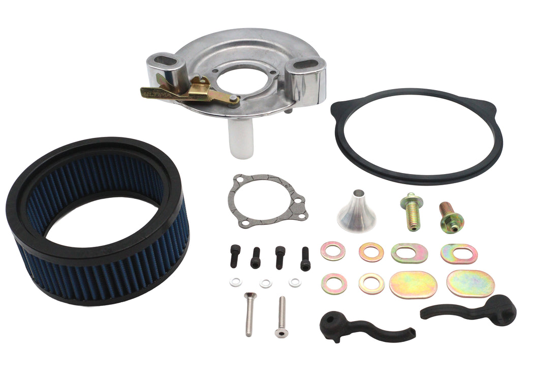 34-2150 - Ultima Free Flow Finned Air Cleaner Kit Polished by Ultima