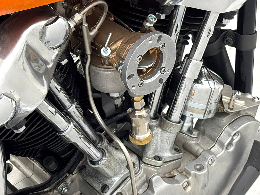 Bendix/CV to Linkert Air Cleaner Carburetor Adapter Plate by V-Twin