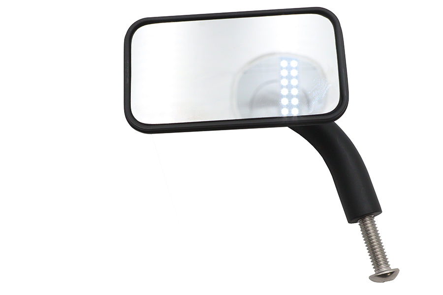 Black Rectangle Mirror