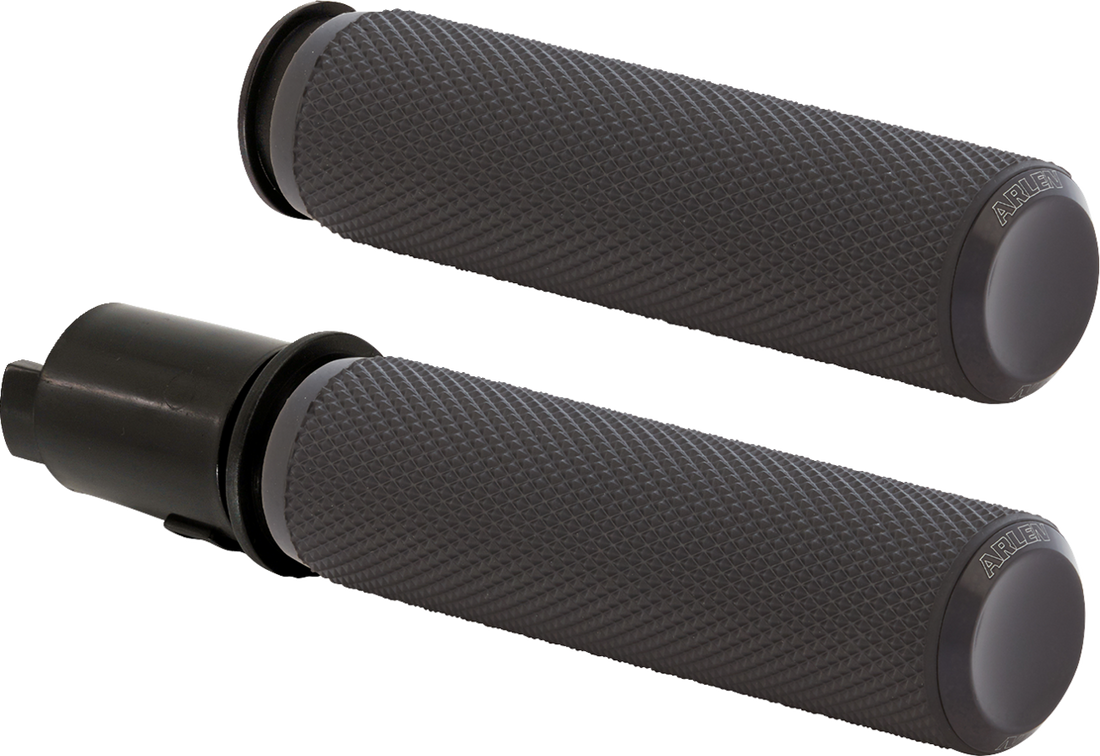 ARLEN NESS Knurled Grips - TBW - Black 500-050