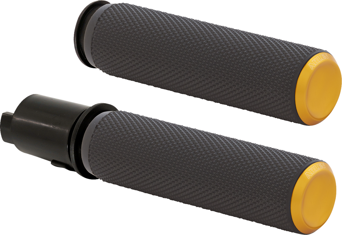 ARLEN NESS Knurled Grips - TBW - Gold 500-054