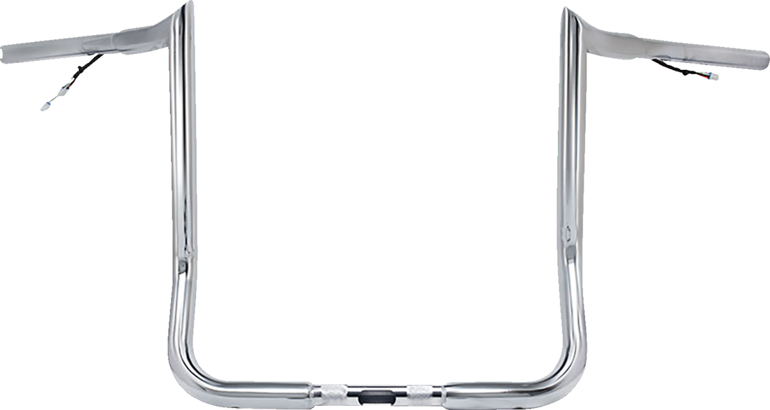 PAUL YAFFE BAGGER NATION Pre-Wired Handlebar - Monkey Bar - 12" - Chrome PYO:MBBPW-12 C