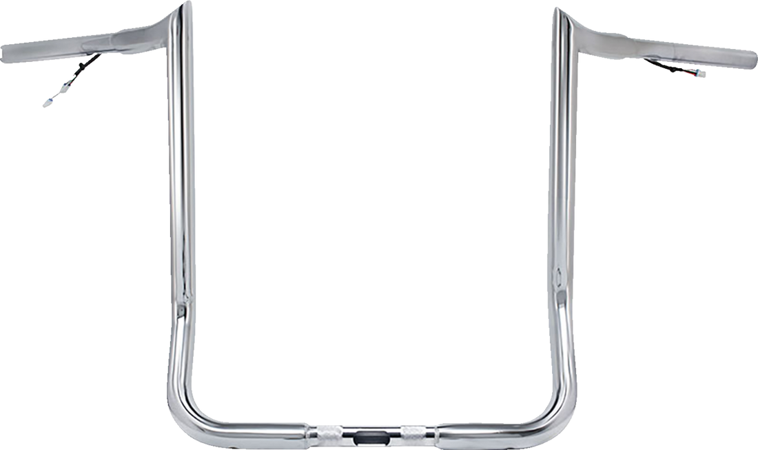 PAUL YAFFE BAGGER NATION Pre-Wired Handlebar - Monkey Bar - 14" - Chrome PYO:MBBPW-14 C