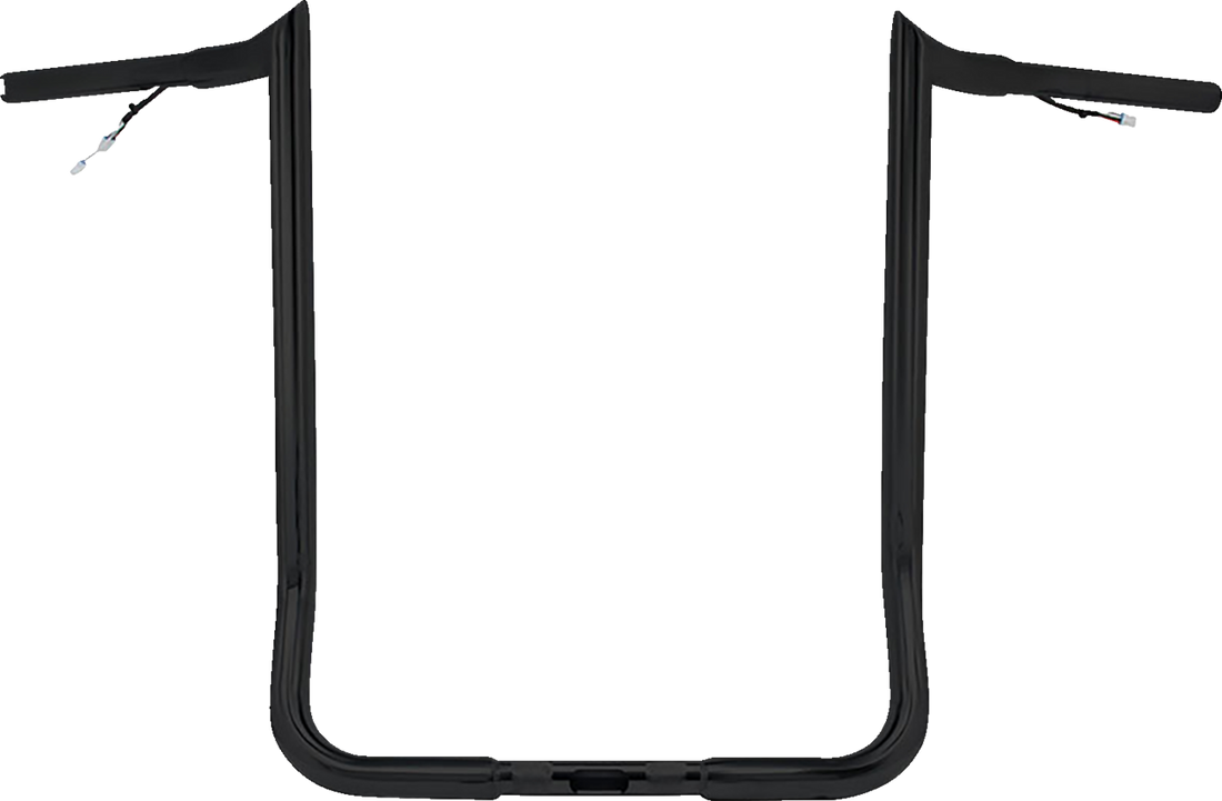 PAUL YAFFE BAGGER NATION Pre-Wired Handlebar - Monkey Bar - 16" - Black PYO:MBBPW-16 B