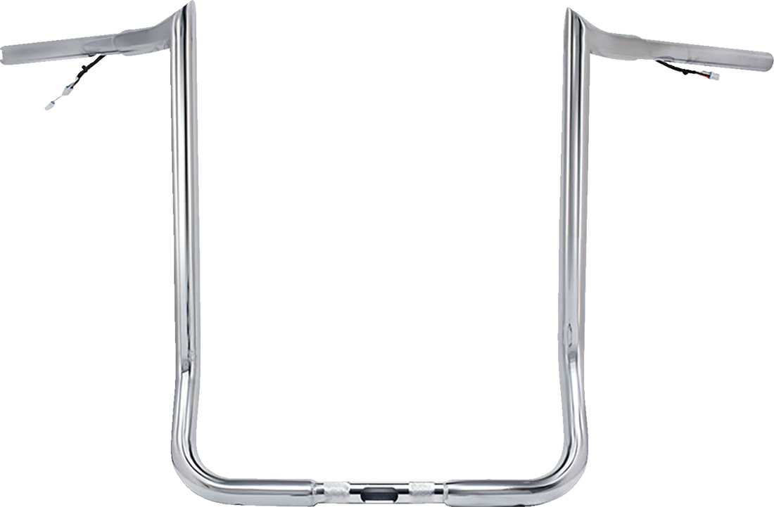 PAUL YAFFE BAGGER NATION Pre-Wired Handlebar - Monkey Bar - 16" - Chrome PYO:MBBPW-16 C